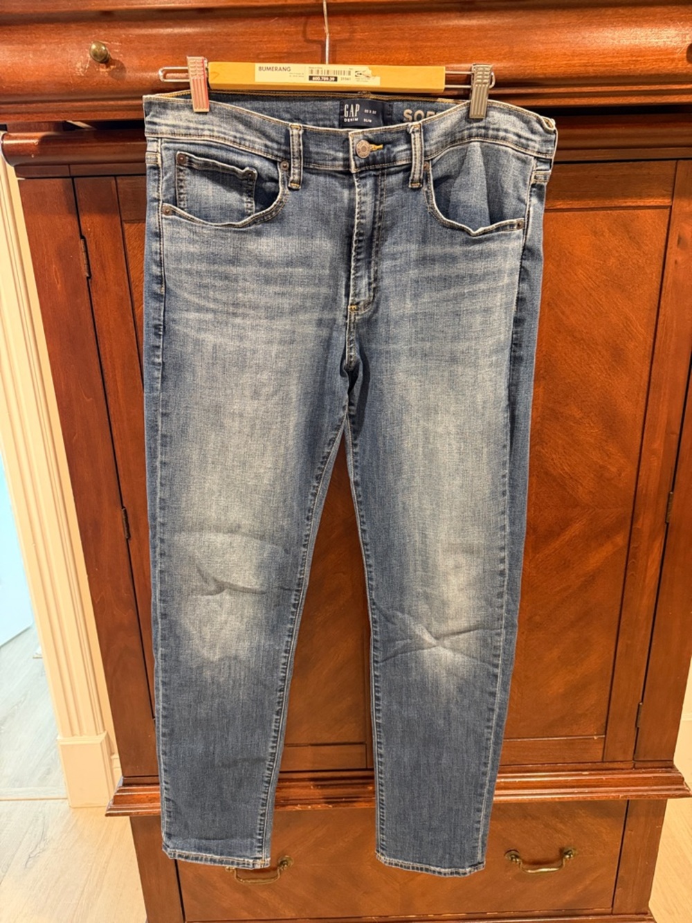 GAP Slim Men’s Denim Jeans in Washed Blue